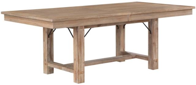 Homelegance® Aberdeen Distressed Light Oak Dining Table-2