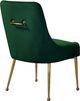 Meridian Furniture Owen Green Velvet Dining Chair-2