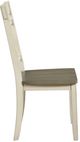 Homelegance® Ogden Brown/White Dining Side Chair-3
