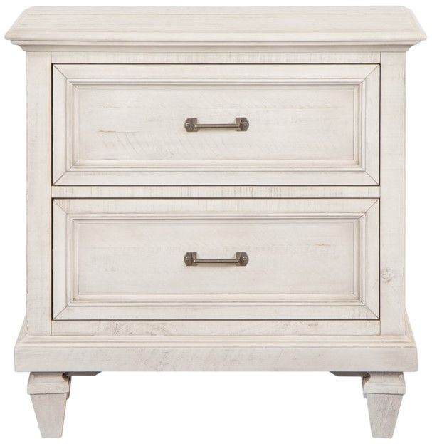 Magnussen Home® Newport Alabaster Nightstand-2
