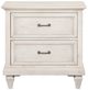 Magnussen Home® Newport Alabaster Nightstand-2