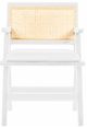 Meridian Furniture Abby White Arm Chair-1