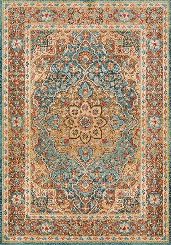 Surya Masala Market Sea Foam 5'x8' Area Rug-0