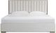 Riverside Furniture Pasadena White King Upholstered Bed-0