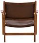 Dovetail Furniture Marceline Brown/Natural Wood Occasional Chair-3