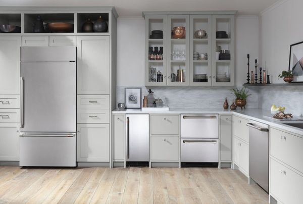 Café 21.3 Cu. Ft. Stainless Steel Built-In Bottom Freezer Refrigerator