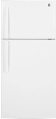 GE® 18.3 Cu. Ft.  White Freestanding Top Freezer Refrigerator-0
