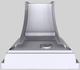 Vent-A-Hood® Designer Series 36" White Wall Mounted Range Hood-2