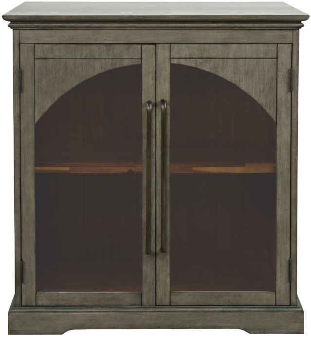 Jofran Inc. Archdale Gray 2-Door Accent Cabinet-2