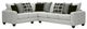 Albany Industries 2-Piece Shay Artic Sectional-0