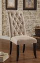 Furniture of America® Sania 7-Piece Antique Black/Ivory Dining Set-2