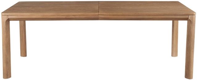 Universal Explore Home™ New Modern Malone Natural Oak Extendable Dining Table-4