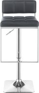 Coaster® Alameda Chrome/Gray Adjustable Bar Stool-4