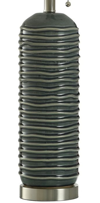 Stylecraft Ceramic Gray Table Lamp-1