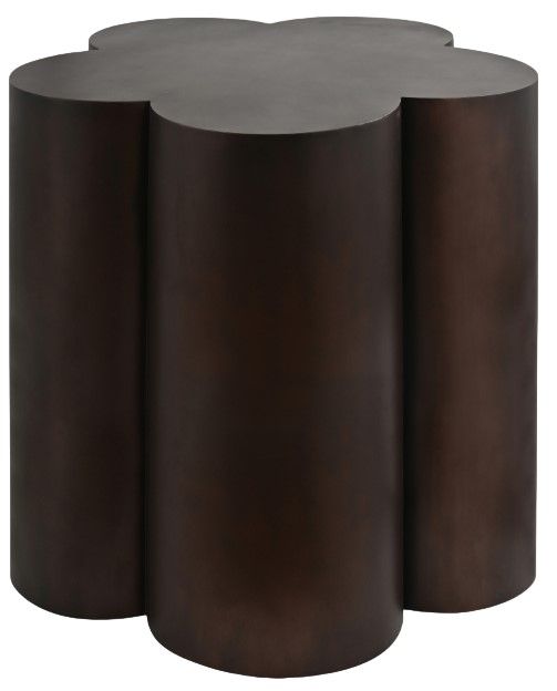 Meridian Furniture Lucky Antique Brown End Table-1