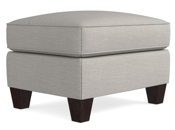 Bassett® Furniture Corinna Gray Ottoman-1
