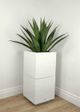 Le Present Stacks White 16" Planter-5
