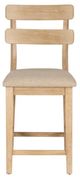 Powell® Daly Beige/Natural Counter Stool-3
