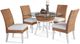 Braxton Culler Customizable Boone 48" Glass Top Dining Table-3
