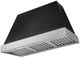 AGA Euclid 48" Matte Black Wall Mounted Range Hood with Brushed Nickel Trim-0