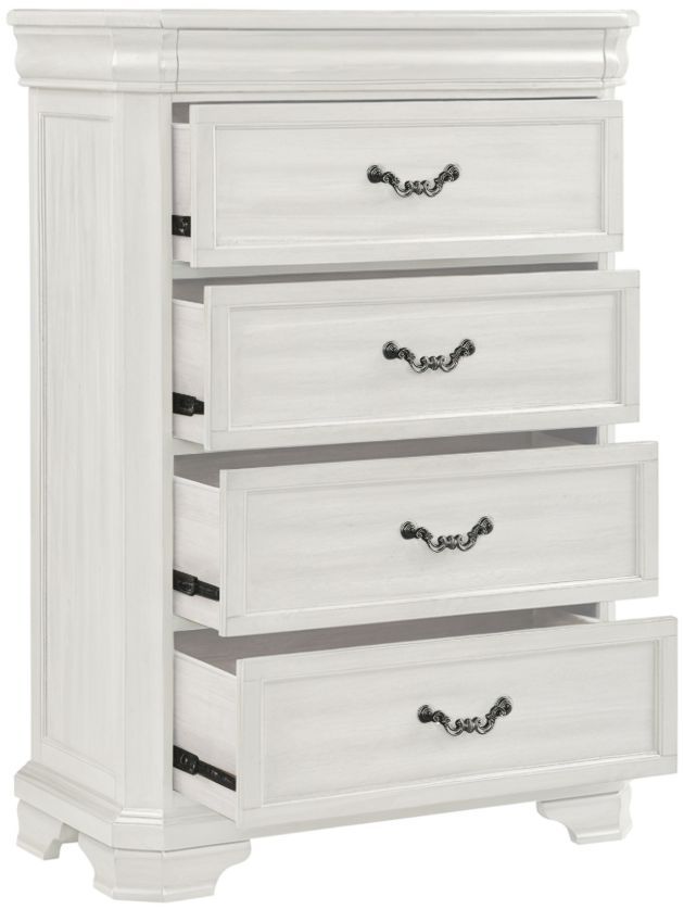 New Classic® Home Furnishings Lyndhurst Vintage White Chest-3