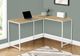Monarch Specialties Inc. Beige/White L-Shaped Computer Desk-2