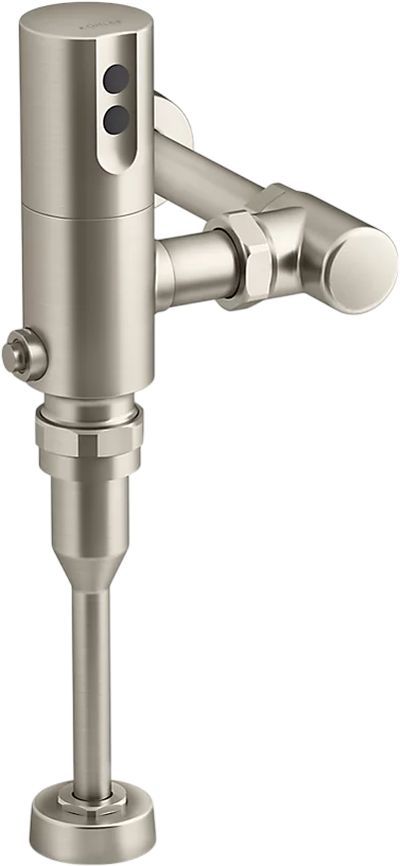KOHLER® Mach® Tripoint® Vibrant Brushed Nickel Touchless Urinal Flushometer 0.125 Gpf-0