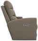 La-Z-Boy® Liam Fawn Power Wall Reclining Loveseat with Console, Headrest, and Lumbar-3
