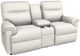 La-Z-Boy® Jay Oatmeal Power Reclining Loveseat with Console and Headrest-0