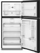 Maytag® 30" 19.3 Cu. Ft. Black Garage Ready Top Freezer Refrigerator-1
