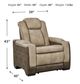 Signature Design by Ashley® Next-Gen DuraPella Sand Power Recliner with Adjustable Headrest-4