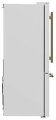 FORNO® Espresso Gallipoli 30 in. 17.5 Cu. Ft. White Counter Depth French Door Refrigerator-3