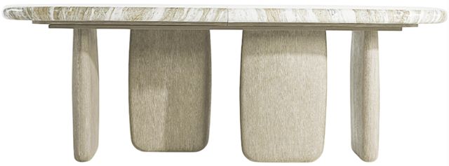 Bernhardt Arcadia Kalta Top Dining Table with Clay Base-3