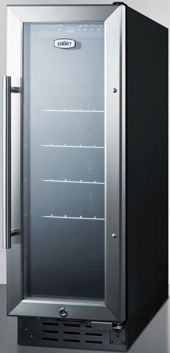 Summit® Commercial Series 12" 2.2 Cu. Ft. Stainless Steel Beverage Center-1