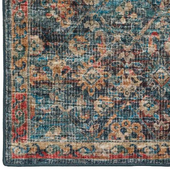 Dalyn™ Rug Company Jericho JC8 Navy 5'x8' Area Rug-2