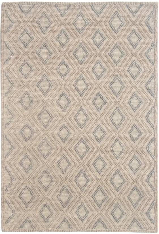 KAS Rugs Chloe Natural Grey Diamond 5'x7' Area Rug-0
