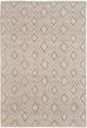 KAS Rugs Chloe Natural Grey Diamond 5'x7' Area Rug-0