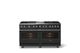 Viking® 5 Series 60" Antique Bronze Pro Style Dual Fuel (NG) Range with Polished Chrome Trim-3