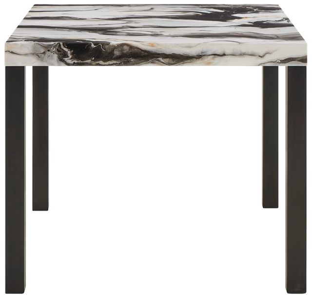 Crown Mark Vega Brown Counter Dining Table with Black Legs-3