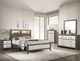 Crown Mark Rhett Gray/White Queen Bed-1
