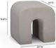 TOV Furniture Desi Taupe Ottoman-2