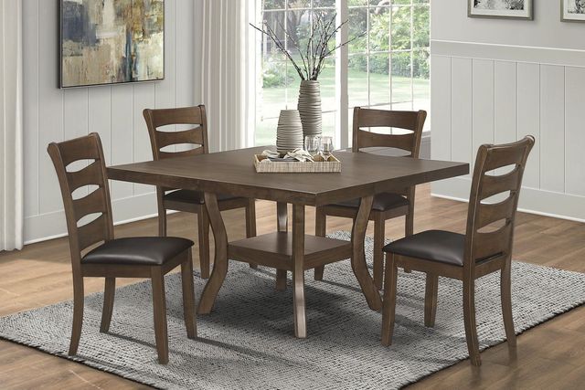Homelegance® Darla Brown Dining Table-1