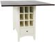 Jofran Inc. Asbury Park 5-Piece AP White/Autumn Brown Dining Set-2