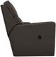 La-Z-Boy® Apollo Slate Leather Manual Reclining Loveseat with Console-2