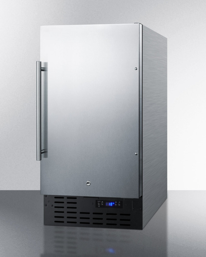 Summit® 2.7 Cu. Ft. Stainless Steel Upright Freezer | Frank's