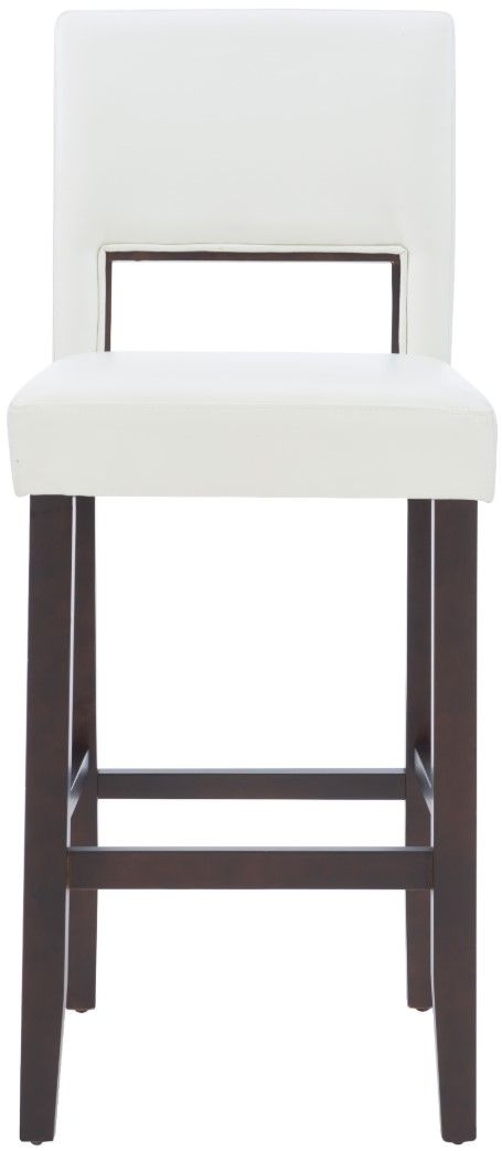 Linon Vega White Bar Stool-3