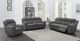 Coaster® Bahrain Charcoal Power Reclining Sofa-4