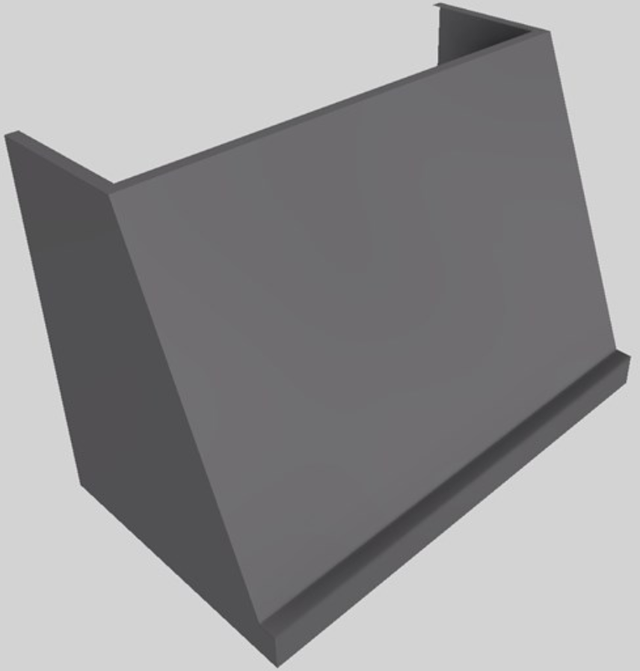 Vent-A-Hood® 42" Wall Mounted Range Hood-Gunsmoke-1