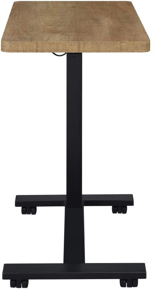 Coaster® Westpark Mango Pneumatic Adjustable Side Table with Black Metal Base -4