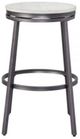 American Woodcrafters Stockton Slate Gray/White Oak 30" Barstool-2